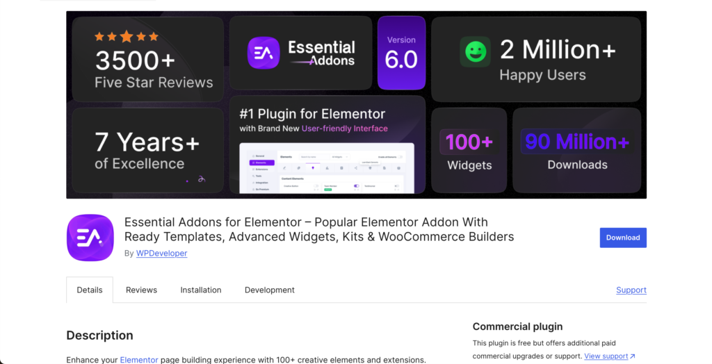 Essential Addons for Elementor